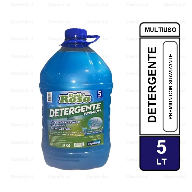DETERGENTE AGUACOL CON SUAVIZANTE 5 LT