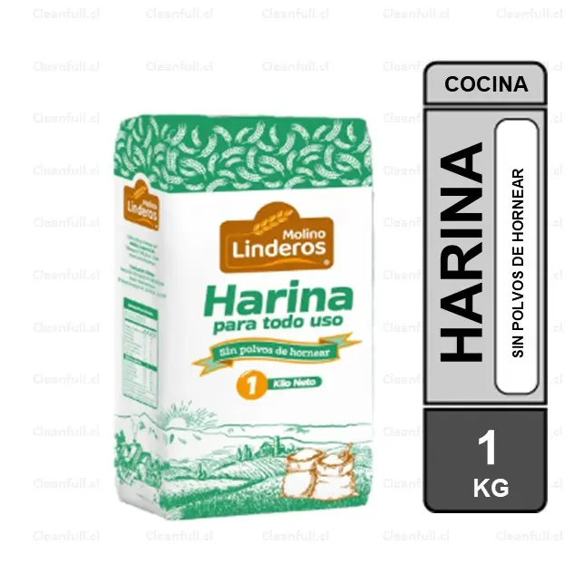 HARINA SIN POLVOS DE HORNEAR LINDEROS 1 KG 
