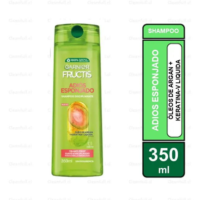 SHAMPOO GARNIER FRUCTIS ADIOS ESPONJADO 350 ML
