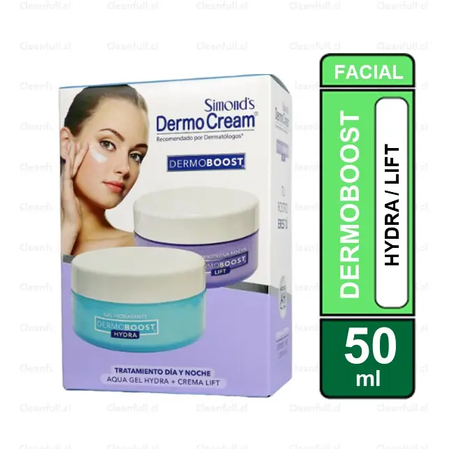 ESTUCHE DERMOBOOST GEL HYDRA/LIFT TRATAMIENTO DIA Y NOCHE 50 ML