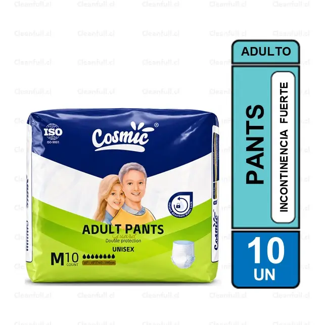 PAÑALES PANTS ADULTO COSMIC M 10 UN