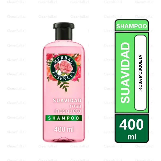 SHAMPOO HERBAL ESSENCES ROSA MOSQUETA 400 ML 