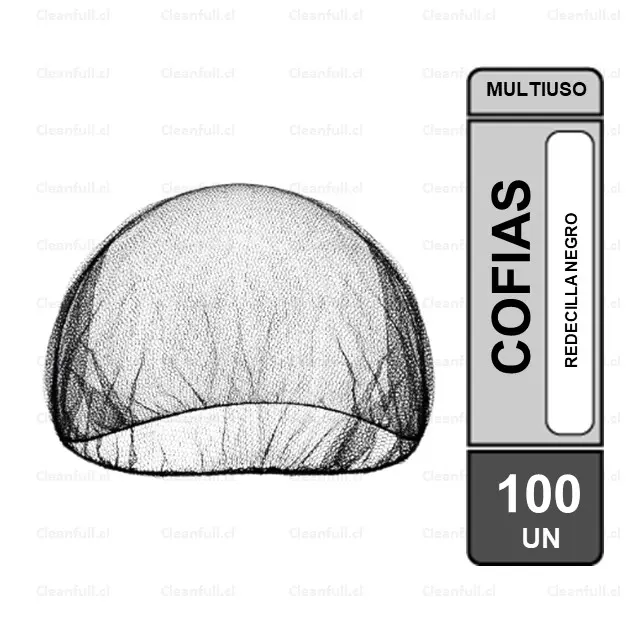 COFIA REDECILLA NEGRO 100 UN