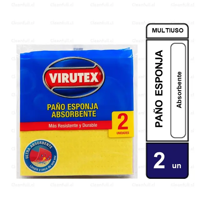 PAÑO ESPONJA VIRUTEX 2 UNI
