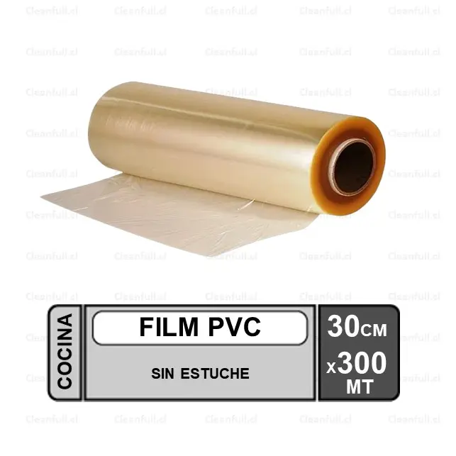 FILM PLASTICO ALIMENTO 30CM X 300MT SIN ESTUCHE