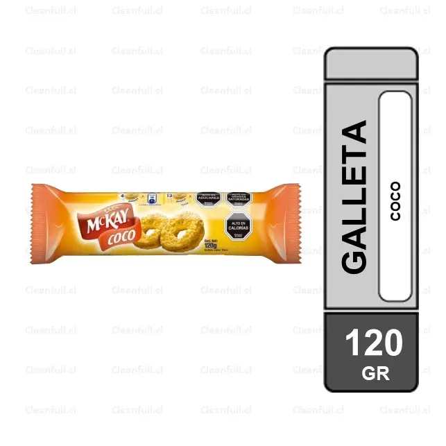 GALLETAS MCKAY COCO 120 GR