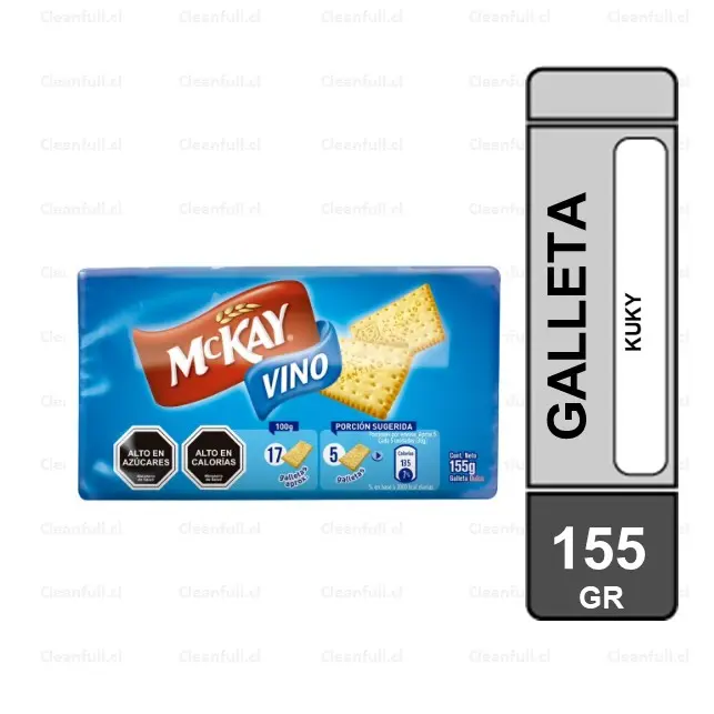 GALLETAS MCKAY VINO 155 GR