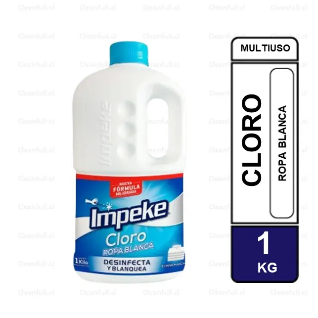 CLORO IMPEKE ROPA BLANCA 1 KG