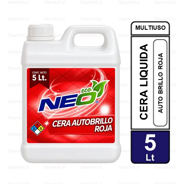 CERA AUTOBRILLO ROJA NEO 5 LT