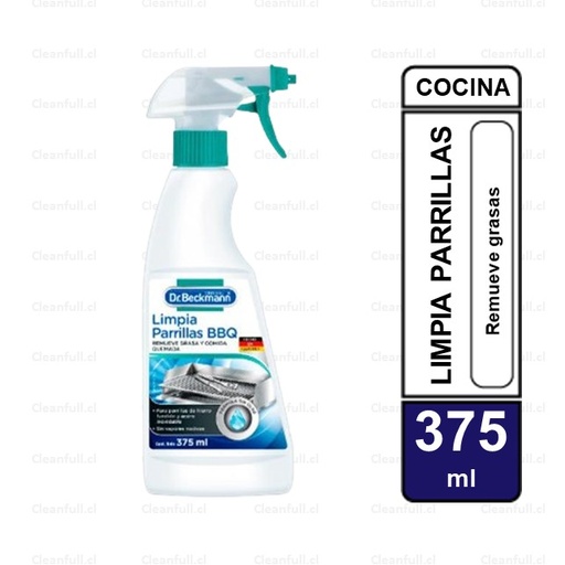 [AC0015] LIMPIADOR PARRILLAS BBQ DR BECKMANN 375 ML