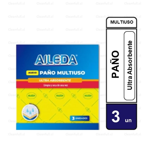 [AC0040] PAÑO AILEDA MULTIUSO 3UN