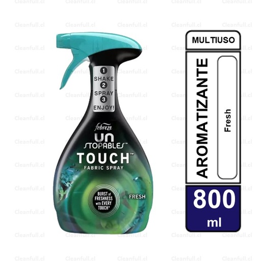 [AR0001] AROMATIZANTE TELAS FEBREZE TOUCH FRESH  800 ML