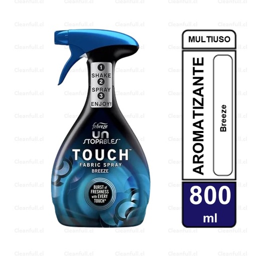 [AR0002] AROMATIZANTE TELAS FEBREZE TOUCH BREEZE 800ML