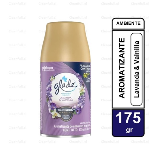 [AR0035] REPUESTO AMBIENTAL AUTOMATICO GLADE LAVANDA 270 CC