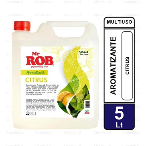 [AR0040] AROMATIZANTE MR ROB CITRUS 5L