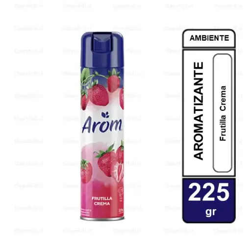 [AR0042] AMBIENTAL AROM  FRUTILLA CREMA 225G
