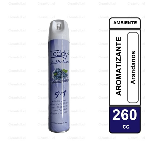 [AR0047] AMBIENTAL TEDDY ARANDANOS 260GR
