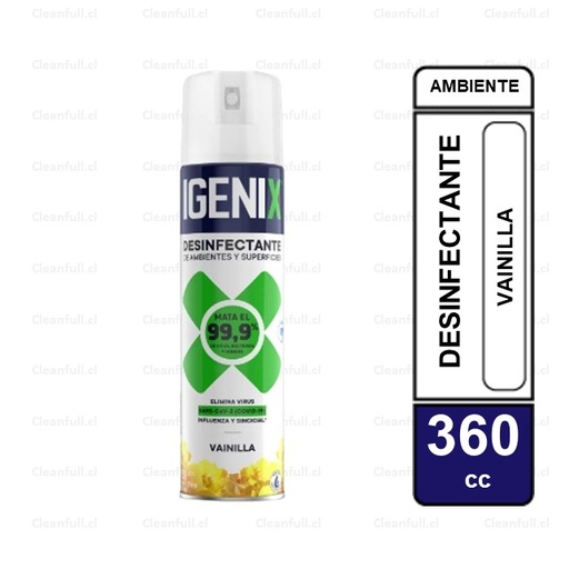 [AR0101] IGENIX DESINFECTANTE VAINILLA 360CC