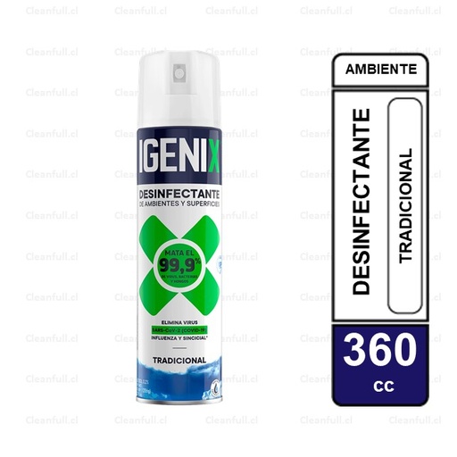 [AR0102] IGENIX DESINFECTANTE TRADICIONAL 360CC