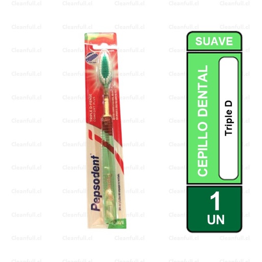 [BB0207] CEPILLO DE DIENTES PEPSODENT TRIPLE D SUAVE