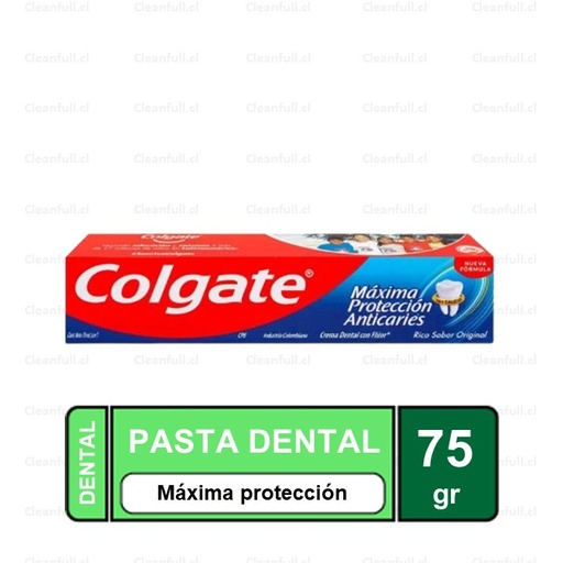 [BB0220] PASTA DENTAL COLGATE MAXIMA PROTECCION 75ML