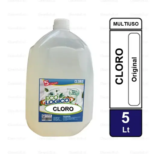 [CL0026] CLORO ECOLOGICO LIQUIDO 5LT