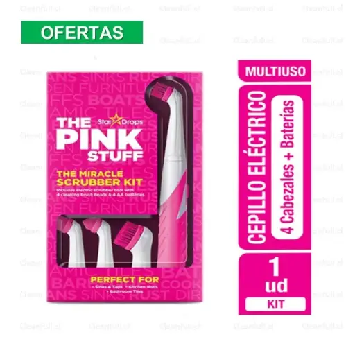 [CM0001] CEPILLO ELECTRICO THE PINK STUFF KIT