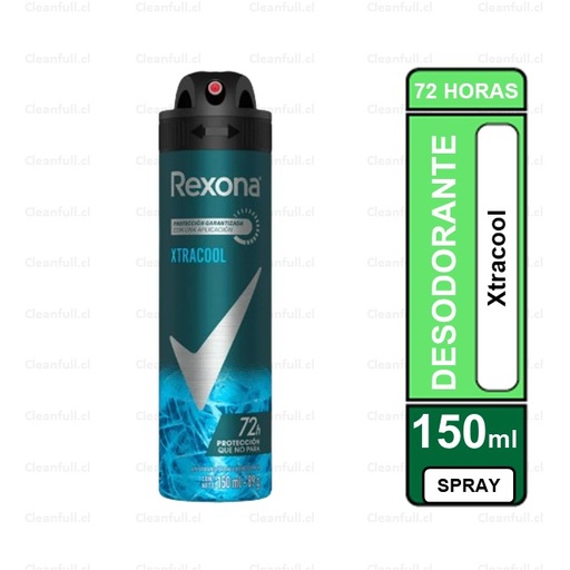 [DD0038] DESODORANTE SPRAY REXONA MEN XTRACOOL 150ML