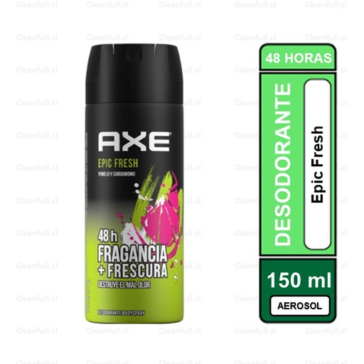 [DD0041] DESODORANTE SPRAY AXE EPIC FRESH 150ML