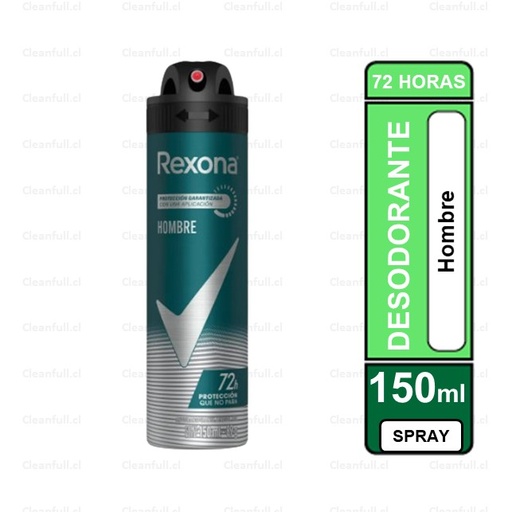[DD0050] DESODORANTE SPRAY REXONA MEN HOMBRE 150ML