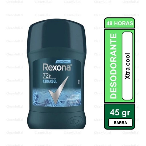 [DD0055] DESODORANTE BARRA REXONA MEN  XTRA COOL 50G
