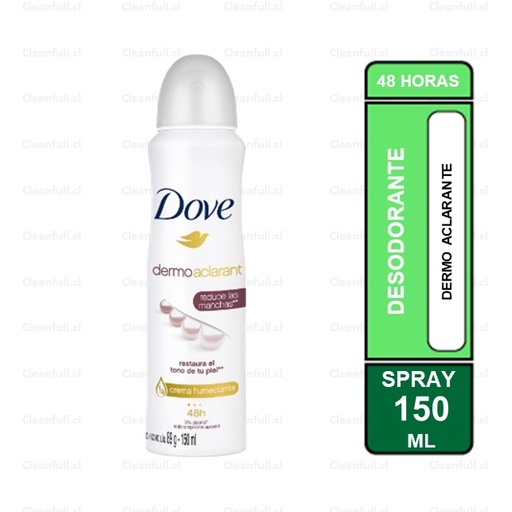[DD0086] DESODORANTE SPRAY DOVE TONO UNIFORME 150ML