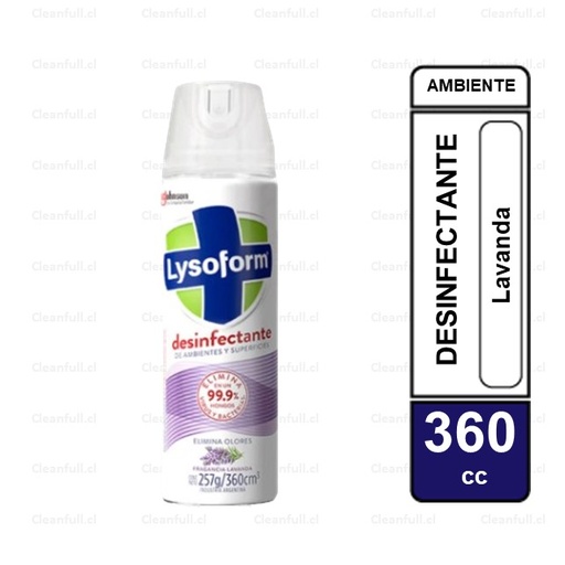 [DE0098] LYSOFORM DESINFECTANTE LAVANDA 360CC