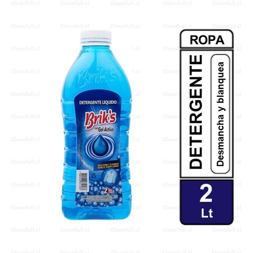 [DL0019] DETERGENTE BRIKS AZUL 2 LT