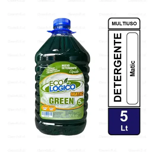 [DL0063] DETERGENTE ECOLOGICO MATIC GREEN 5LT
