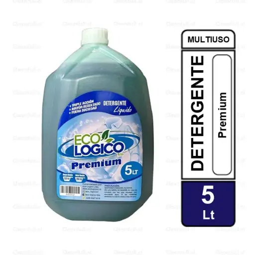 [DL0064] DETERGENTE ECOLOGICO VERDE PREMIUM 5LT
