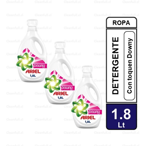 [DL0089] ARIEL LIQUIDO TOQUE DOWNY 1.8 PACK 3