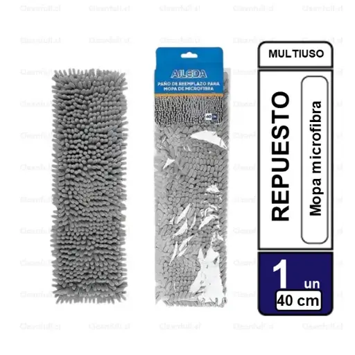 [EM0017] MOPA REPUESTO AILEDA DE MICROFIBRA 40CM