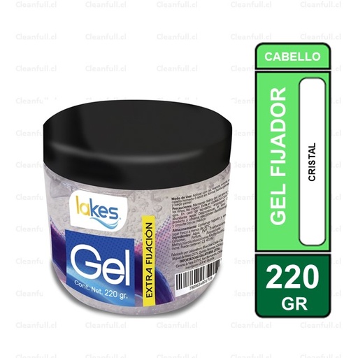 [GC0001] GEL FIJADOR LAKES CRISTAL 220 GR