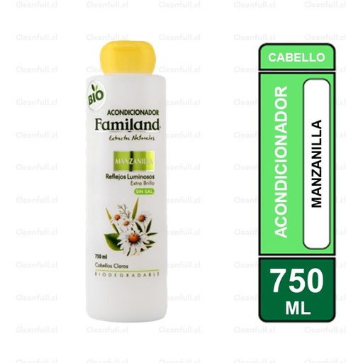 [H60121] ACONDICIONADOR FAMILAND MANZANILLA 750 ML