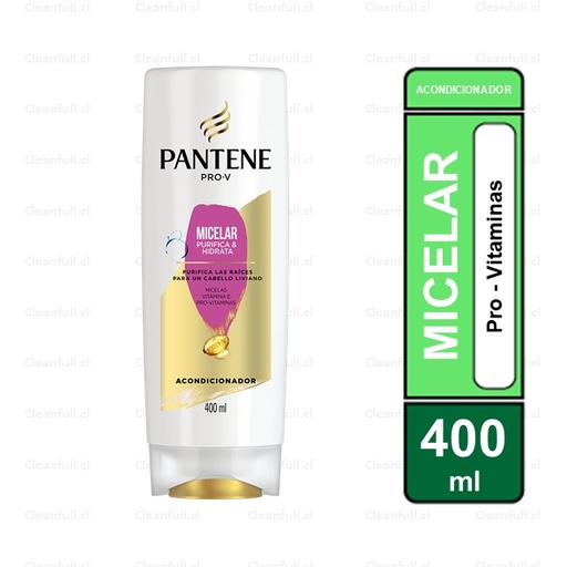 [HG0024] ACONDICIONADOR PANTENE MICELAR 400ML