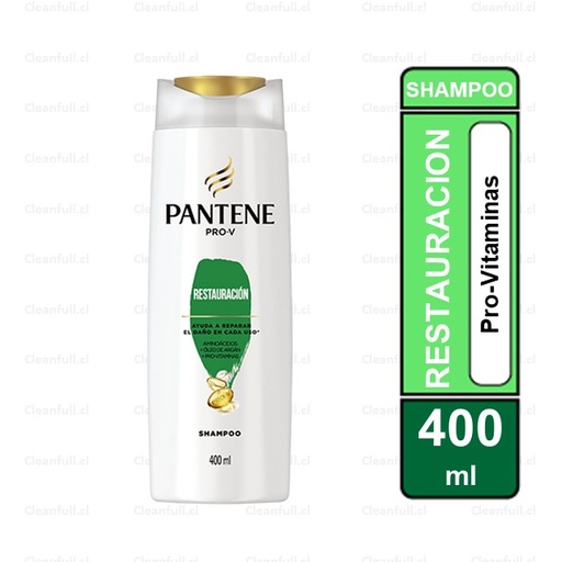 [HG0035] SHAMPOO PANTENE RESTAURACION 400ML