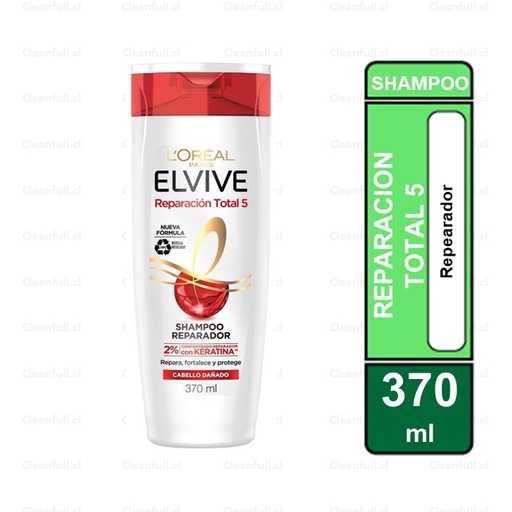 [HG0046] SHAMPOO ELVIVE REPARACION TOTAL 5  370ML
