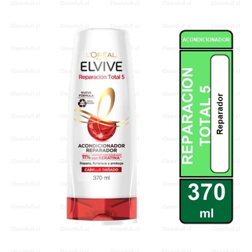 [HG0047] ACONDICIONADOR ELVIVE  REPARACION TOTAL 5  370 ML