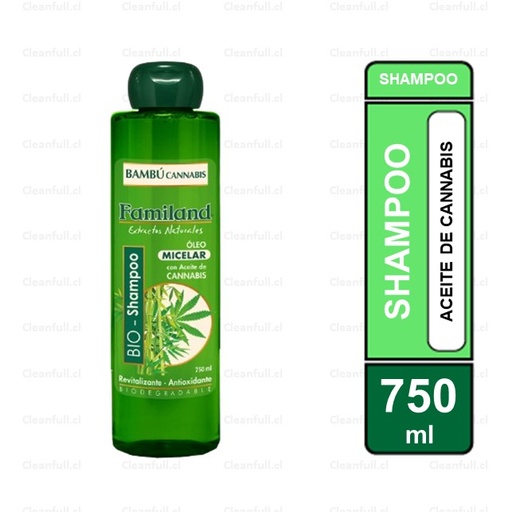 [HG0121] SHAMPOO FAMILAND BAMBU CANNABIS 750 ML
