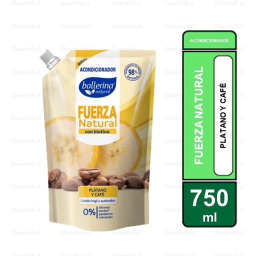 [HG0156] ACONDICIONADOR BALLERINA FUERZA DOYPACK 750 ML