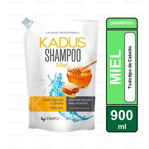 [HG106] SHAMPOO KADUS  MIEL DOYPACK  900 ML