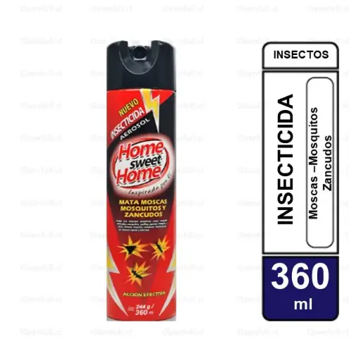 [IN0098] INSECTICIDA HOME SWEET MATA MOSCAS, ZANCUDOS 360ML
