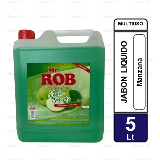 [JJ0001] JABON MANZANA MR ROB 5LT