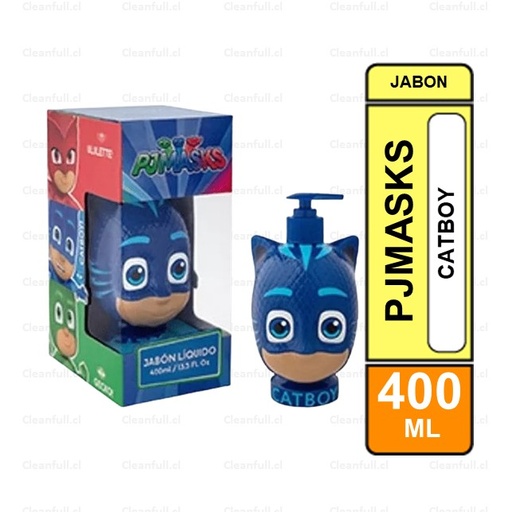 [JJ0009] JABON LIQUIDO PJMASKS CATBOY 400 ML